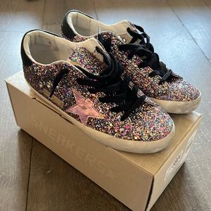 EUC Golden Goose Glitter Superstars size 39 ✨
